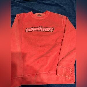 Sweetheart crewneck